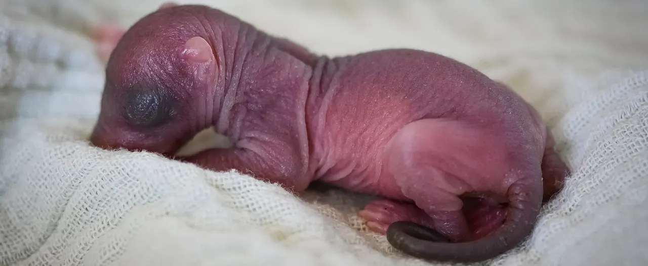 newborn squirrel