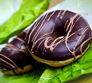 chocolate doughnuts